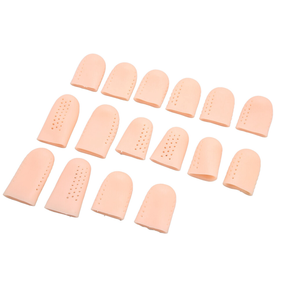 Soft Wear-Proof Silicone Finger Cot With Hole Design, Comfortable & Durable 9361354657694