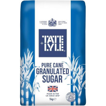 Tate & Lyle Granulated White Sugar in 1kg Bag