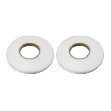 4 Zweiflächiges Schmelzklebeband Vlies Einlagestoff 2cm Weiß