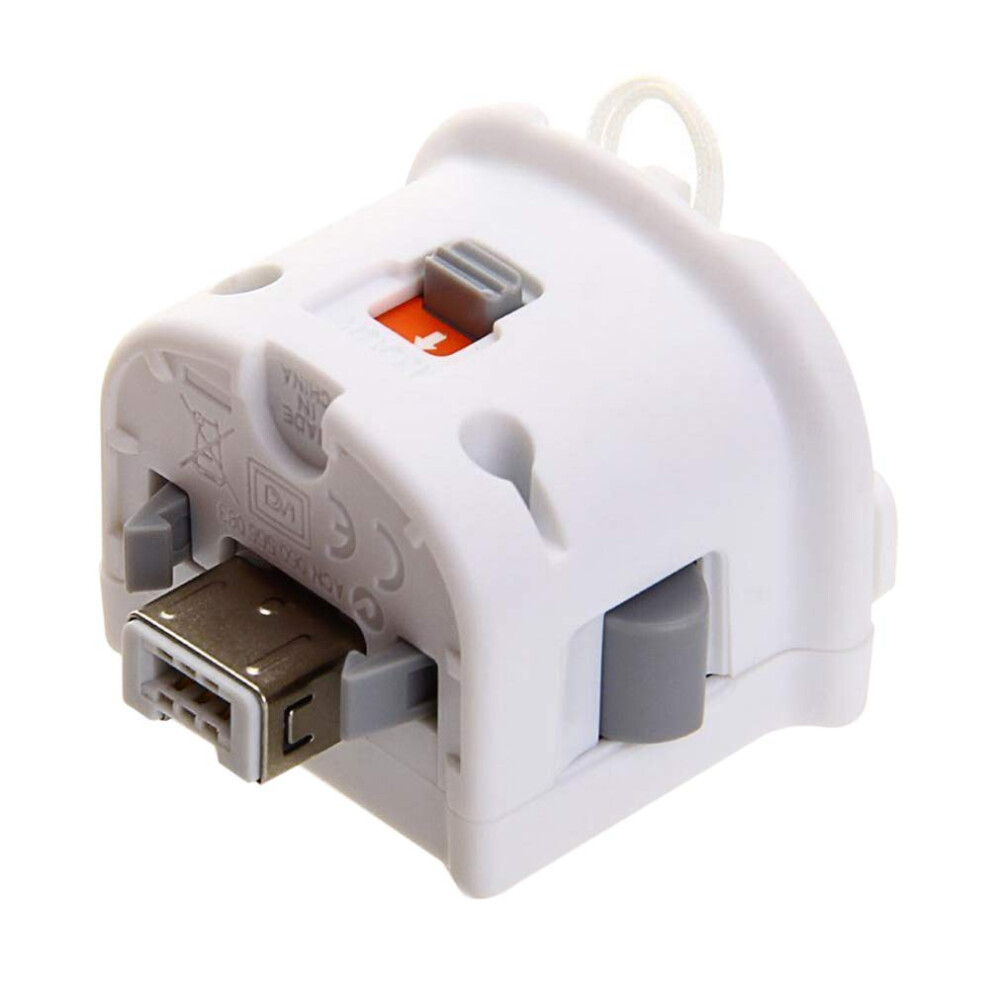 Induction Accelerator Handle Sensor For Wii Motion Plus, Remote Controller Accessory, Nintendo Wii Compatible White 9393856604814