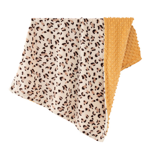 Gepunktete Babydecke, warm, bequem, weich,