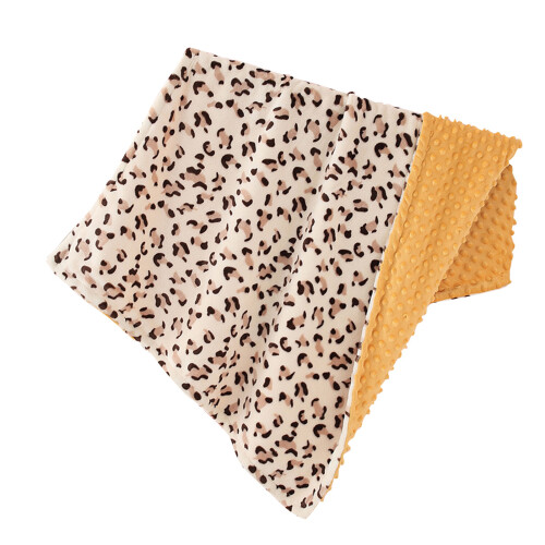 Gepunktete Babydecke, warm, bequem, weich, 2
