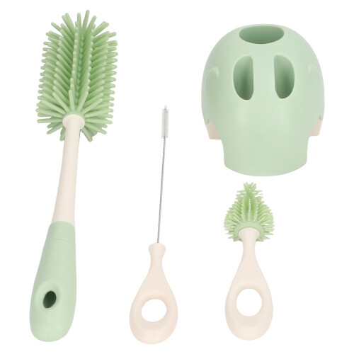 Babyflaschenbürsten-Set, ergonomischer Griff, 2
