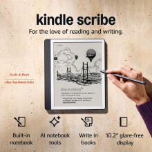 Amazon Kindle Scribe (64 GB) With Premium Pen – Tungsten Grey