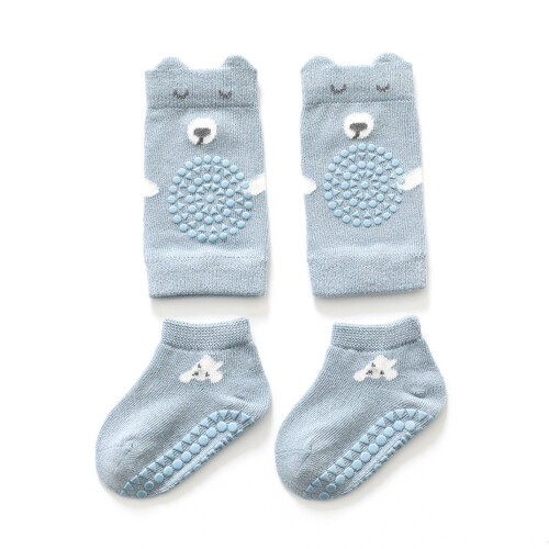 Knieschoner-Socken-Set für Babys, weiche