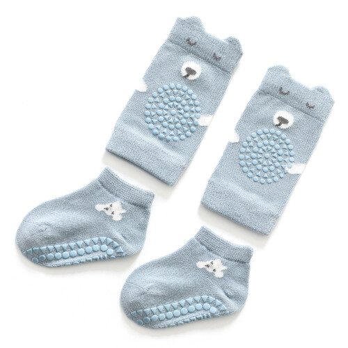 Knieschoner-Socken-Set für Babys, weiche 1