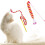 2Stk Katzen-Streichelband Mit Glöckchen Bewegungstraining 7