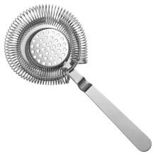 Hawthorne Cocktail Strainer With Spring UB122 18/8 Stainless Steel 20.5 cm Silver Gift Box