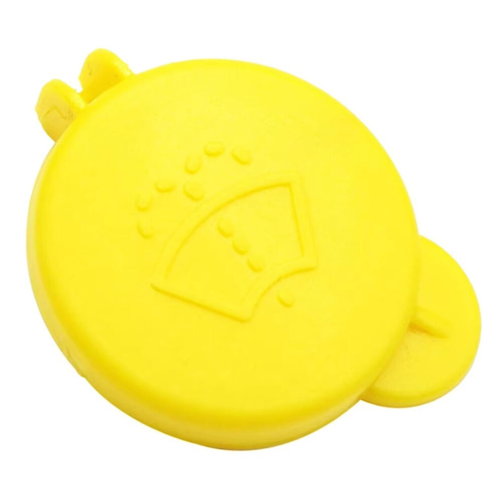 Windshield Wiper Washer Fluid Reservoir Cover For Fiesta 2001-2008 Fusion 2001-2012 1488251 Water Tank Lid Cap Yellow 9354506520502