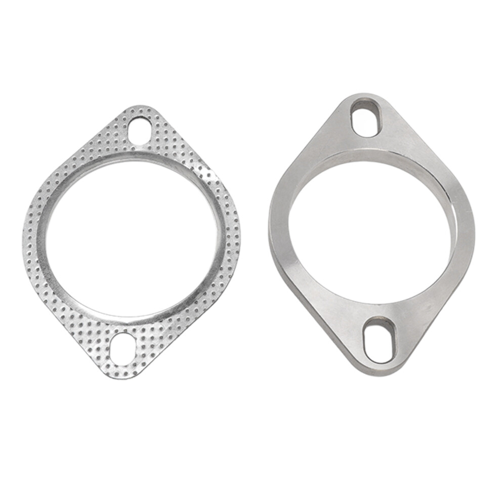 Exhaust Flange Kit 3In Metal Alloy Universal For Downpipe Catback & Headers 9491354661336
