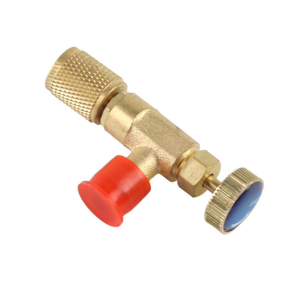 Refrigerant Charging Valve Brass Aluminum 65Mm For R410/R22 8431354663276