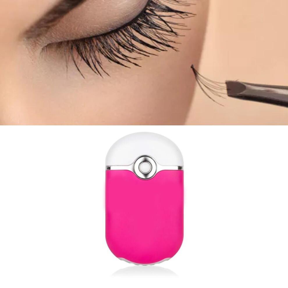 USB Rechargeable Mini Lash Fan Dryer 5V 400mAh Portable 12cm