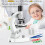 200X-4800X Biological Microscope W/Microscope Slides Set for Adults Student 3