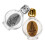 2 Stuks Religieuze Kerk Parfumfles Glasfles Water 9