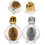 2 Stuks Religieuze Kerk Parfumfles Glasfles Water 8