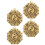 4 Trigram Hangers Messing Sleutel En 6