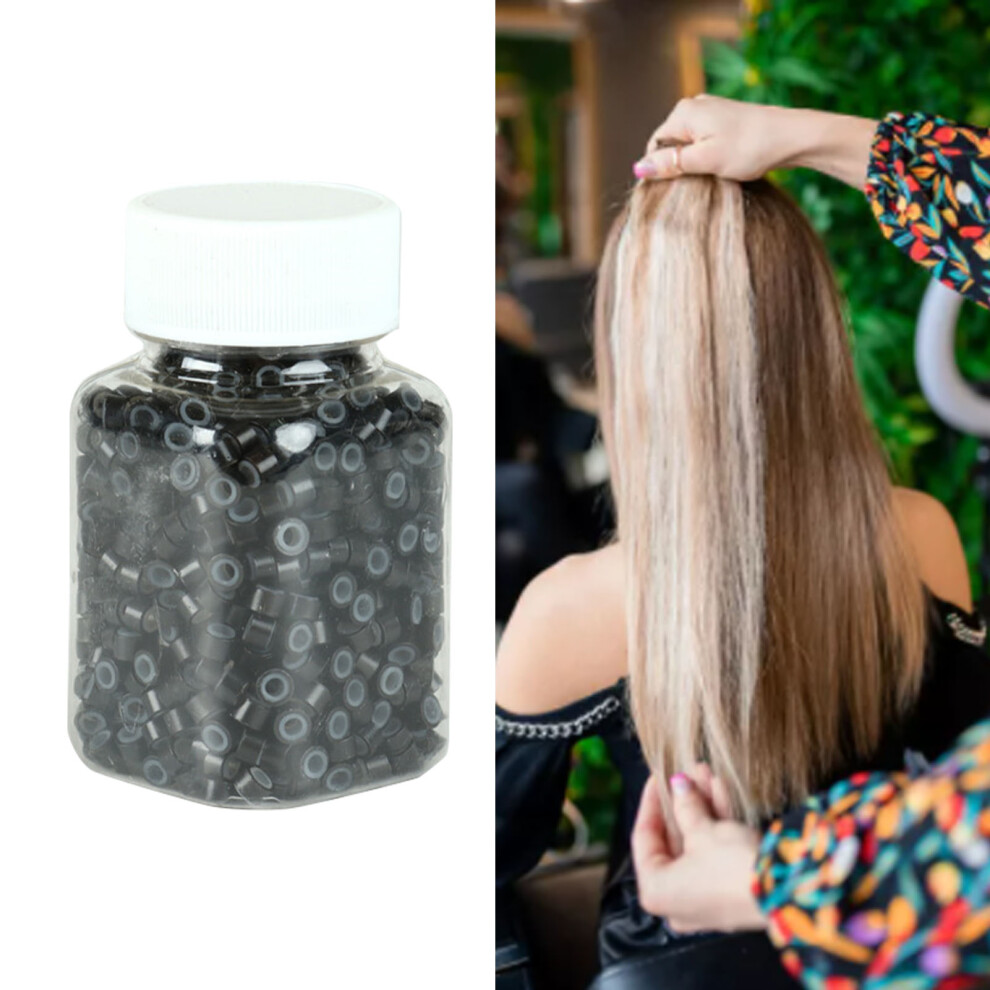 Durable Silicone Micro Link Rings 500pcs for Hair Extensions Salon