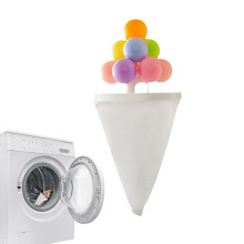 Filter Laundry Ball Pet Hair Remover 8.07 x 3.66 Colorful Non-Toxic Automatic Portable Compatible Washer Lint Trap