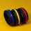 Silikon Hochzeitsring Set Teile Verschiedene Farben 4