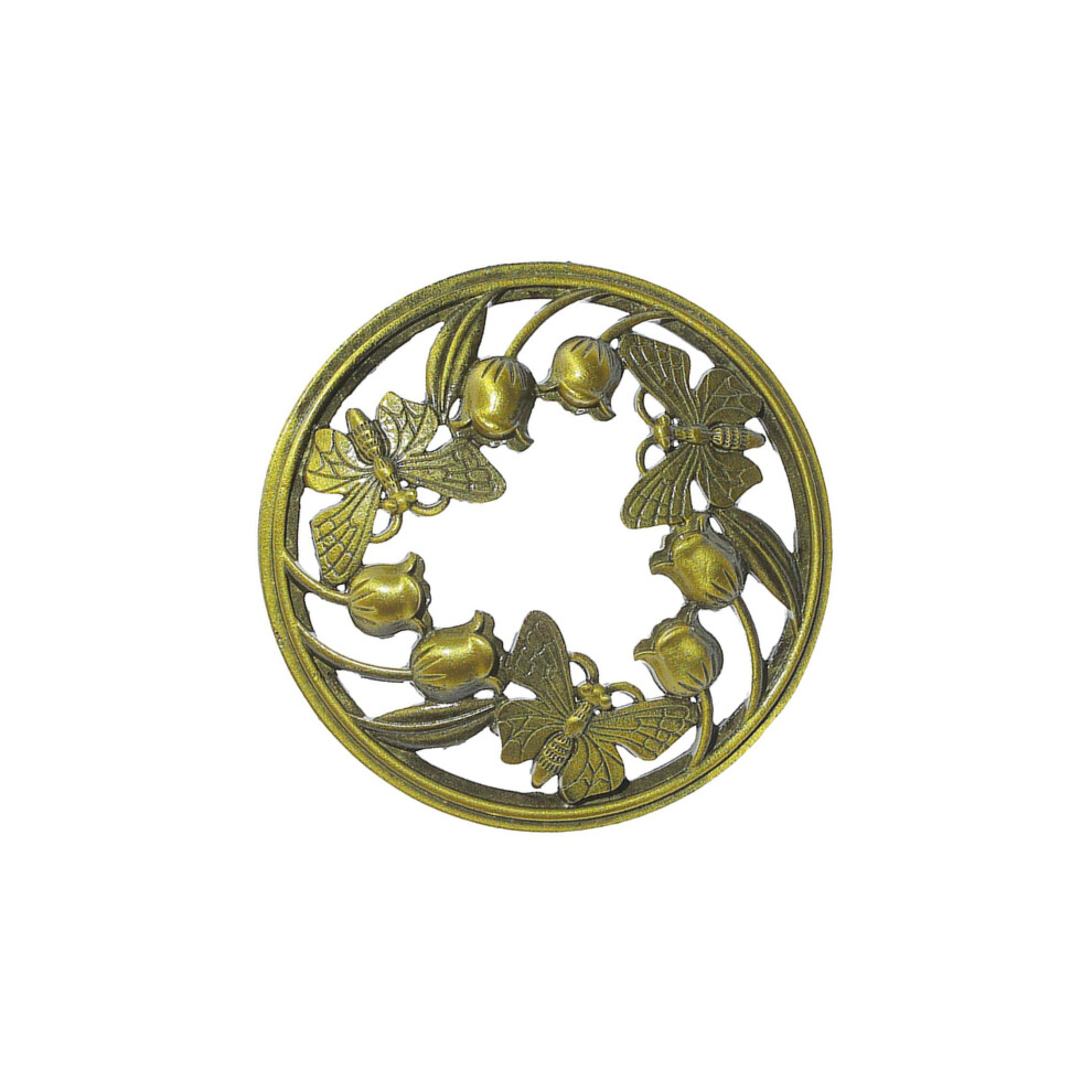 (Bronze, 78cm) Improve Home Decor Taste With Hollow Carving Butterfly Pattern Candle-image-OPC-PMFJXQN-NEW