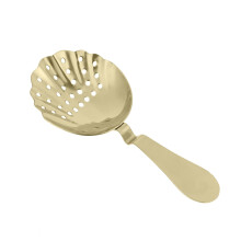 Professional Stainless Steel Ice Strainer Shell Design Cocktail Filter Rust Resistant Fits Shakers And Glasses