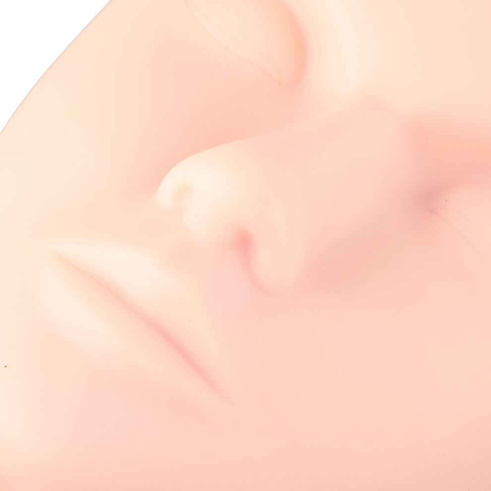 Professional Silicone Lash Mannequin Head â Skin Color, 24.5x15x11cm