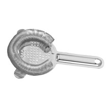 Stainless Steel Bartending Ice Separator Lightweight Ice Strainer Smooth Surface Ergonomic Handle For Portable Bar Use