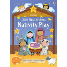 Little First Stickers Nativity Play by Felicity Brooks Paperback Book