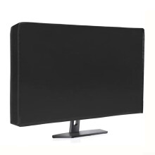 Monitor Dust Cover 210D Oxford Cloth Waterproof Dustproof Screen Protector For PC Desktop TV Display 71x46x10 Cm Black