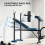 Homcom HOMCOM Adjustable Weight Bench with Leg Developer Barbell Rack for Home Gym 4