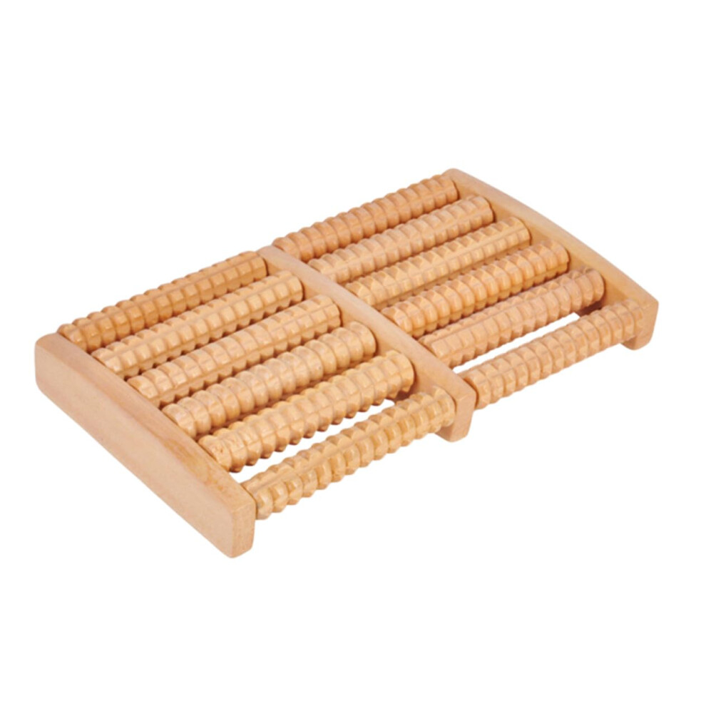 Wooden Foot Massager Roller For Plantar Relief And Muscle Tension Release Circulation Acupressure Therapy For Tired Feet