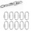 10Pcs Quick Link Connector Kette Locking Gewinde 11