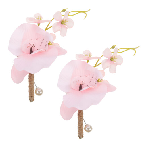 2 Faux Corsages Bruid En Bruidsmeester 2