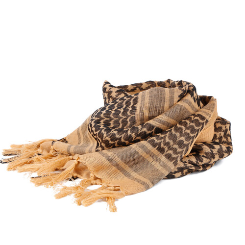 1 Pezzo Sciarpa Araba Con A V Marrone 2
