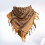 1 Pezzo Sciarpa Araba Con A V Marrone 6