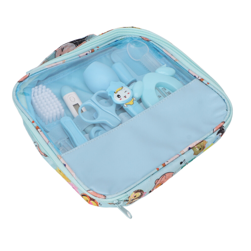 Blue Baby Healthcare Grooming Kit With Thermometer, Scissors & Tweezers
