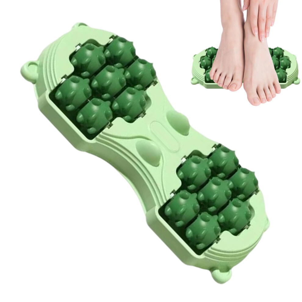 Purple Foot Massage Roller Portable Deep Tissue Massager With Double-Head Rollers For Feet