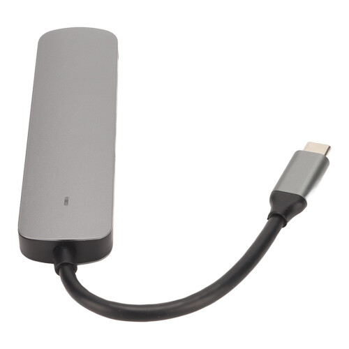 Grau USB-C 6-in-1-Dockingstation 4K HDMI 100 W PD 1