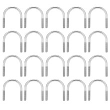 20Pcs UShaped Bolt Set 304 Edelstahl M6x33