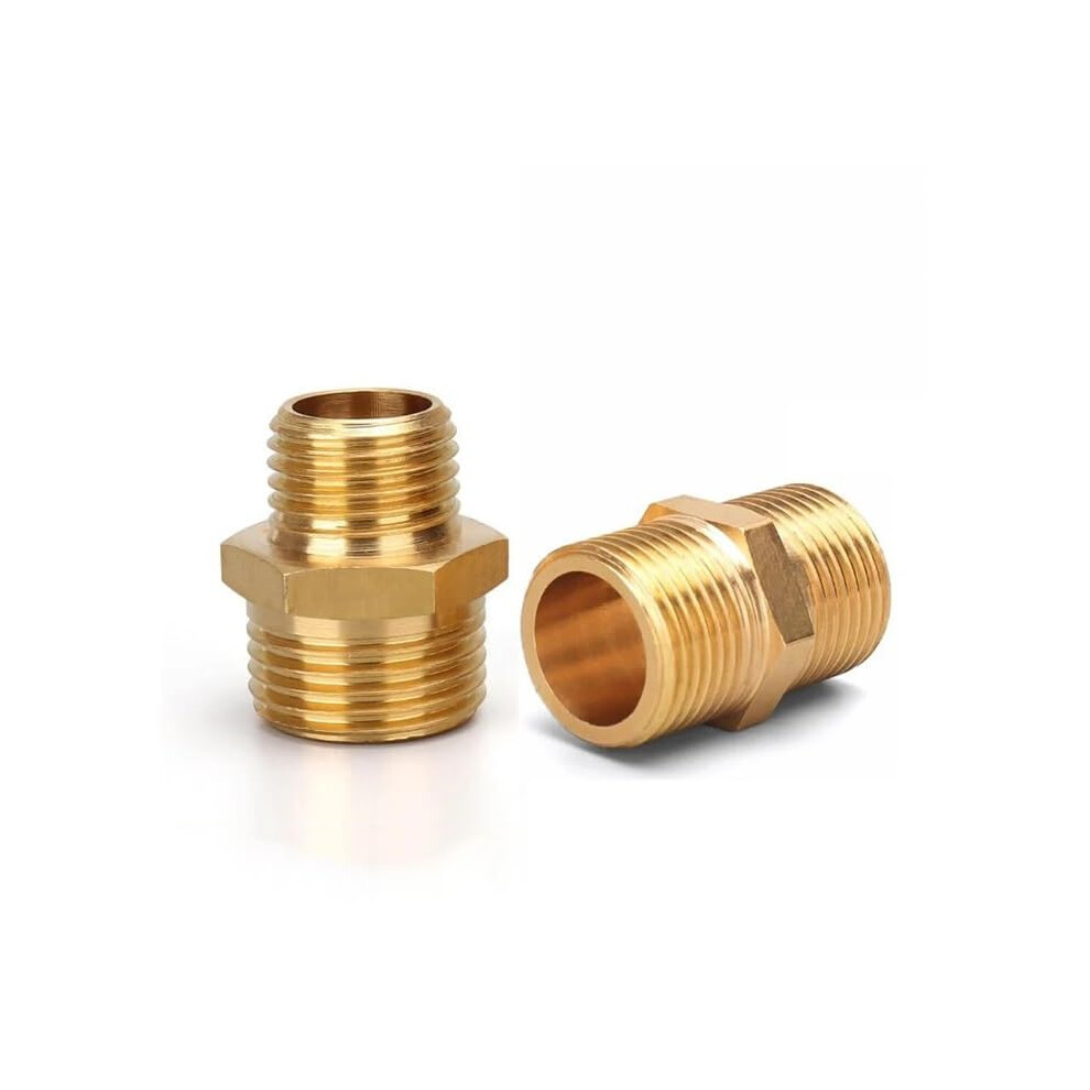 Male Thread Nipple Pipe Fitting Connector Reducer, M8-M20 Metric Nipples, 1/8-1/2 Inch Bsp, 1 Piece 9393856607693