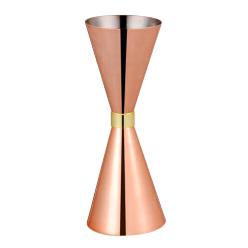 Double Cocktail Jigger Stainless Steel Bar Jigger 30/45 Ml Rose Gold