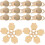 100 Klemoorknoppen Gepiercde Sieraden Vrouwen 1
