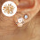 100 Klemoorknoppen Gepiercde Sieraden Vrouwen 6