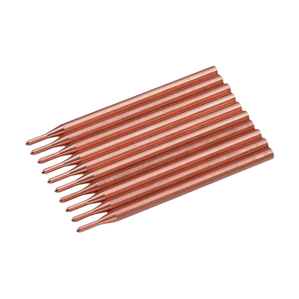 Spot Welding Pin Tool 10-Piece Set Gold Plated Soldering Needle For Welder Equipment 9393856608058