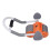 Bauchroller, Übungsrad, automatischer Rückprall, 9