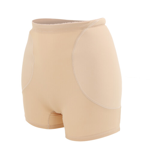 Damen-Hüfthebe-Shorts, figurbetont, mit festem 2