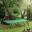Outsunny Outsunny Double Camping Folding Cot Outdoor Portable Sleeping Bed, Green 1