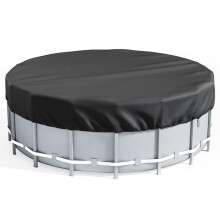 Solar Cover For Pool 8 Ft Foldable Dustproof Blanket Above Ground Pool Cover Replacement Part Outdoor Hot Tub Accessory