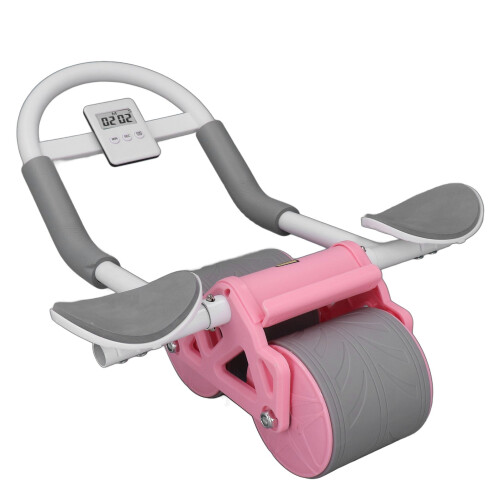 Bauchmuskel-Rollrad mit Ellenbogenstütze, Timer, 1