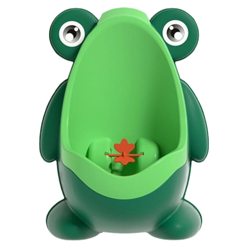 Potty Train Urinal With Aiming Target For Baby Toilet Training For Toddlers Green